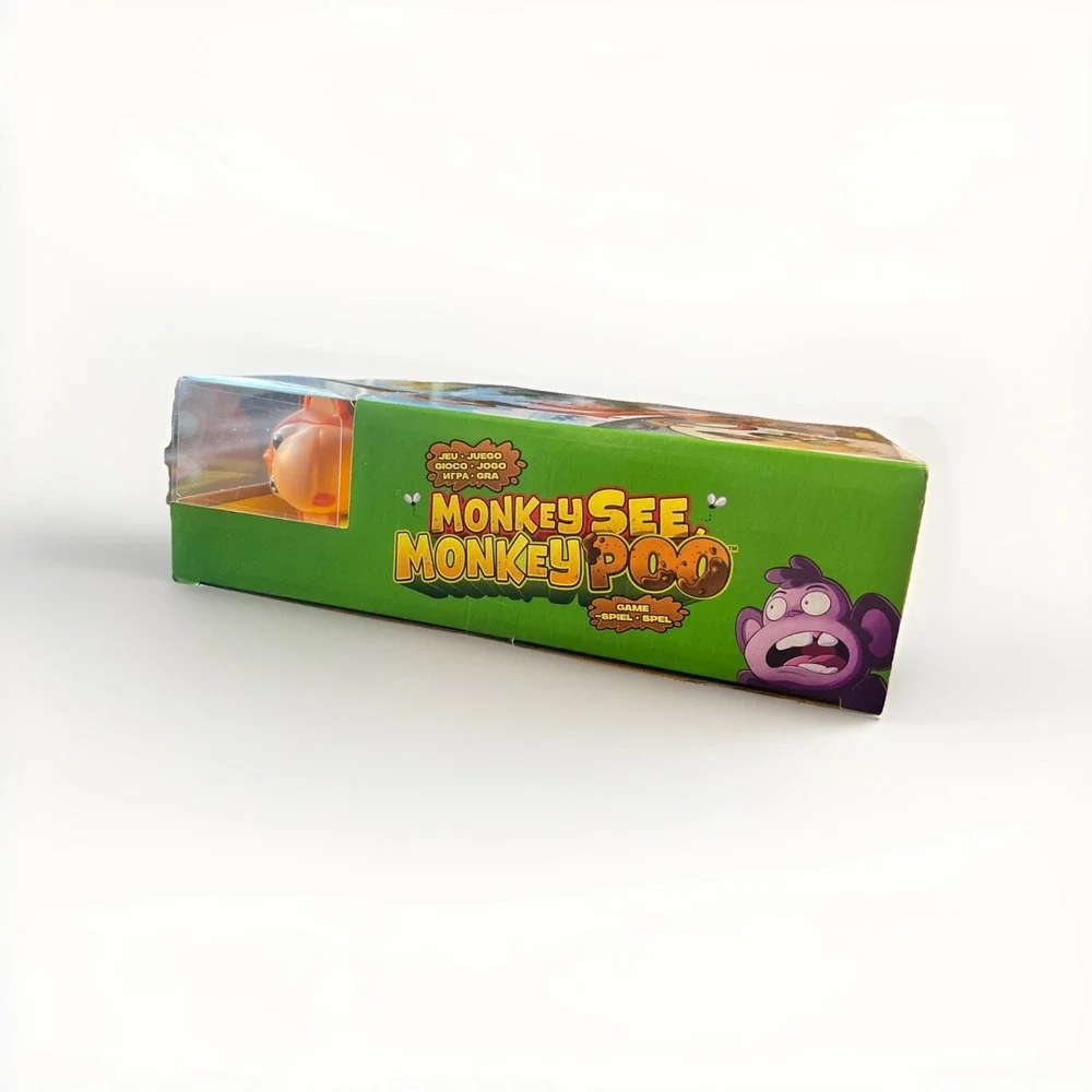 Monkey See Monkey Poo Board Game 2-4 Players Ages 4+ Banana Scent